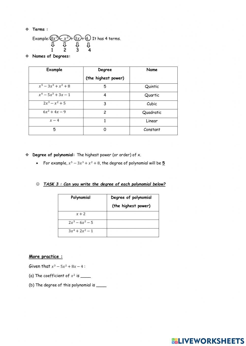 3868318 7 introduction to polynomials part 1 