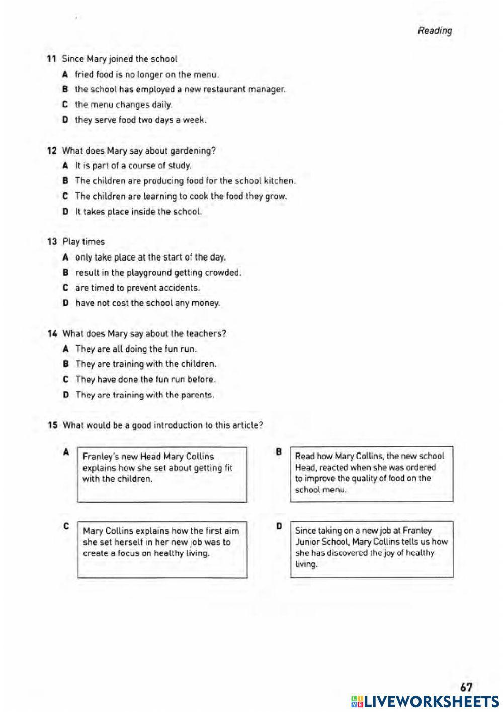 Collin 3 reading part 3-4