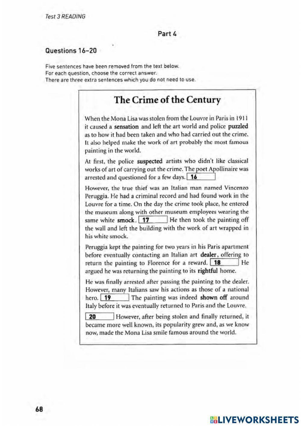 Collin 3 reading part 3-4