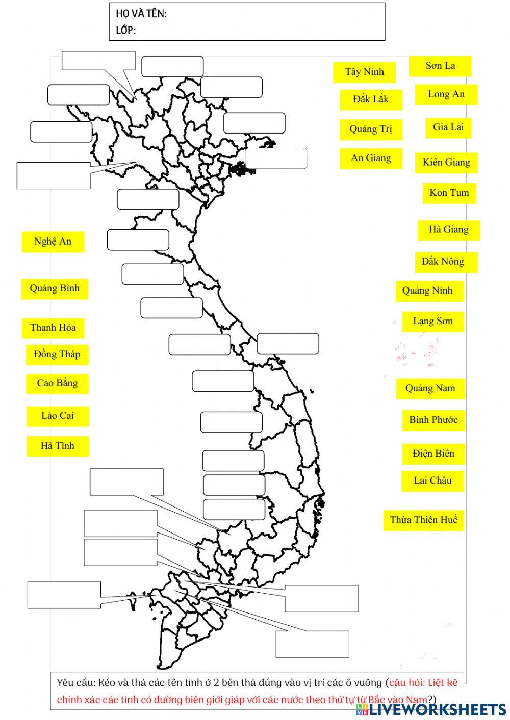 Đường biên giới việt nam - bài 2 - đl 12