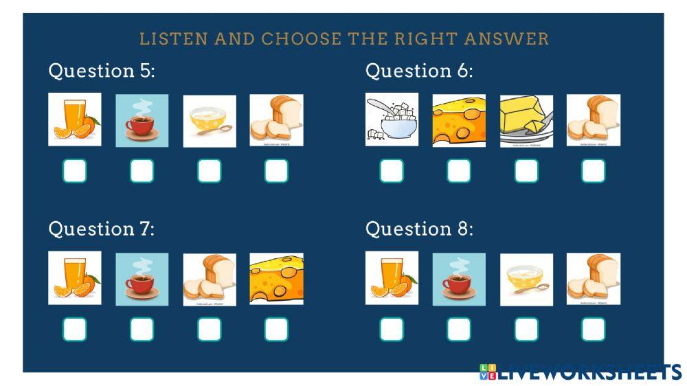 Unit 15: Breakfast time