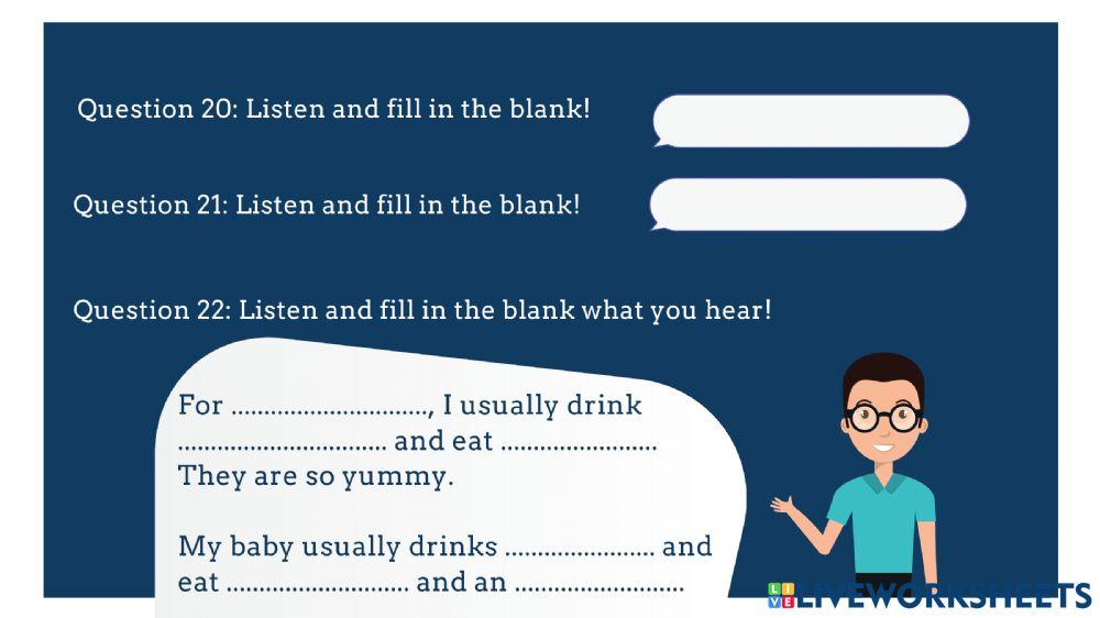 Unit 15: Breakfast time