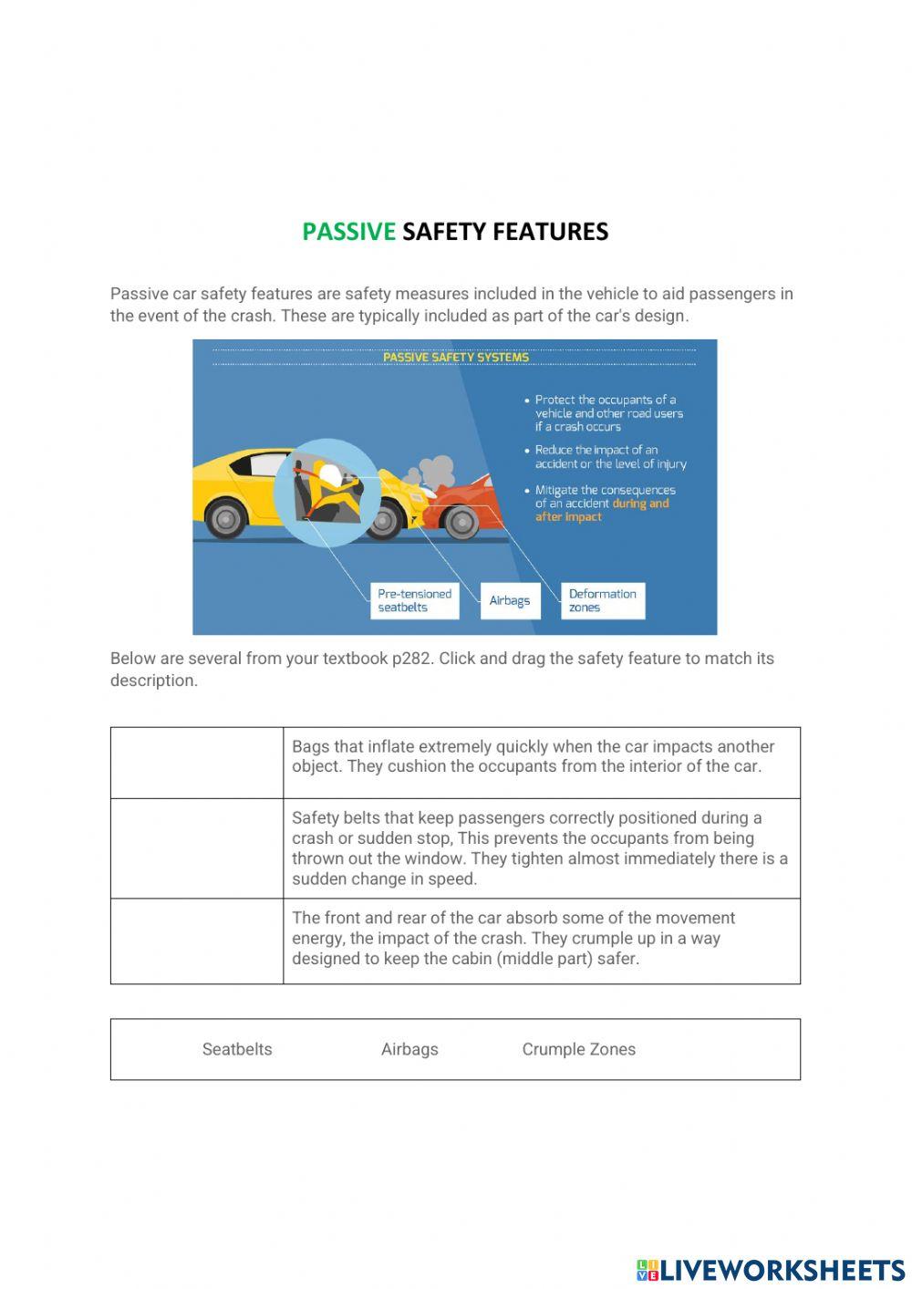 Y7 Forces Safety Features of Cars