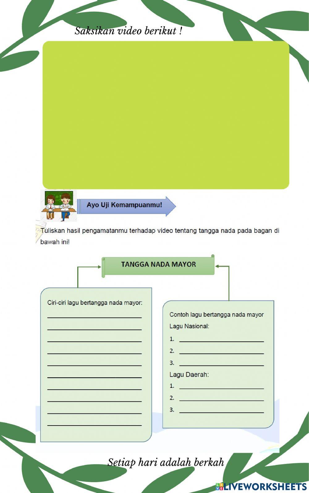 LKPD KELAS 5 Tema 3  Sub Tema 1 PB 2 DAN 3