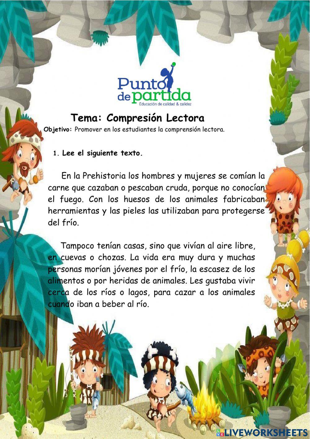 Comprensión lectora