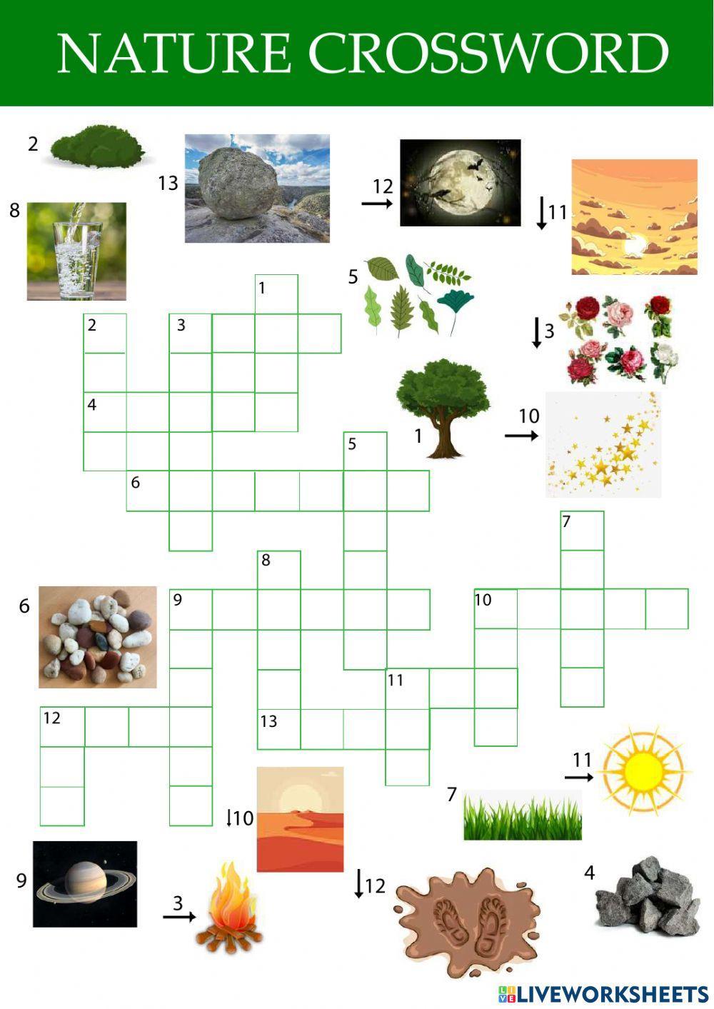 Nature Crossword