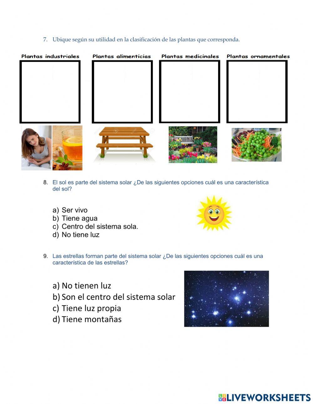 Refuerzo de ciencias naturales