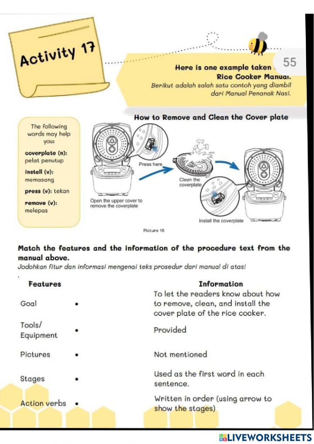 Procedure, generic structure