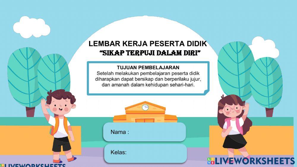 Sikap terpuji dalam diri