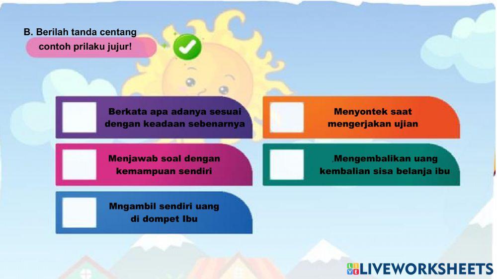 Sikap terpuji dalam diri