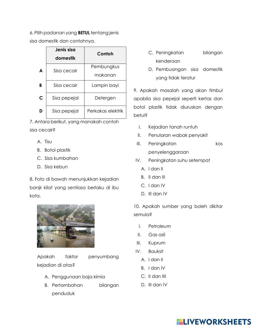 Geografi tingkatan 1