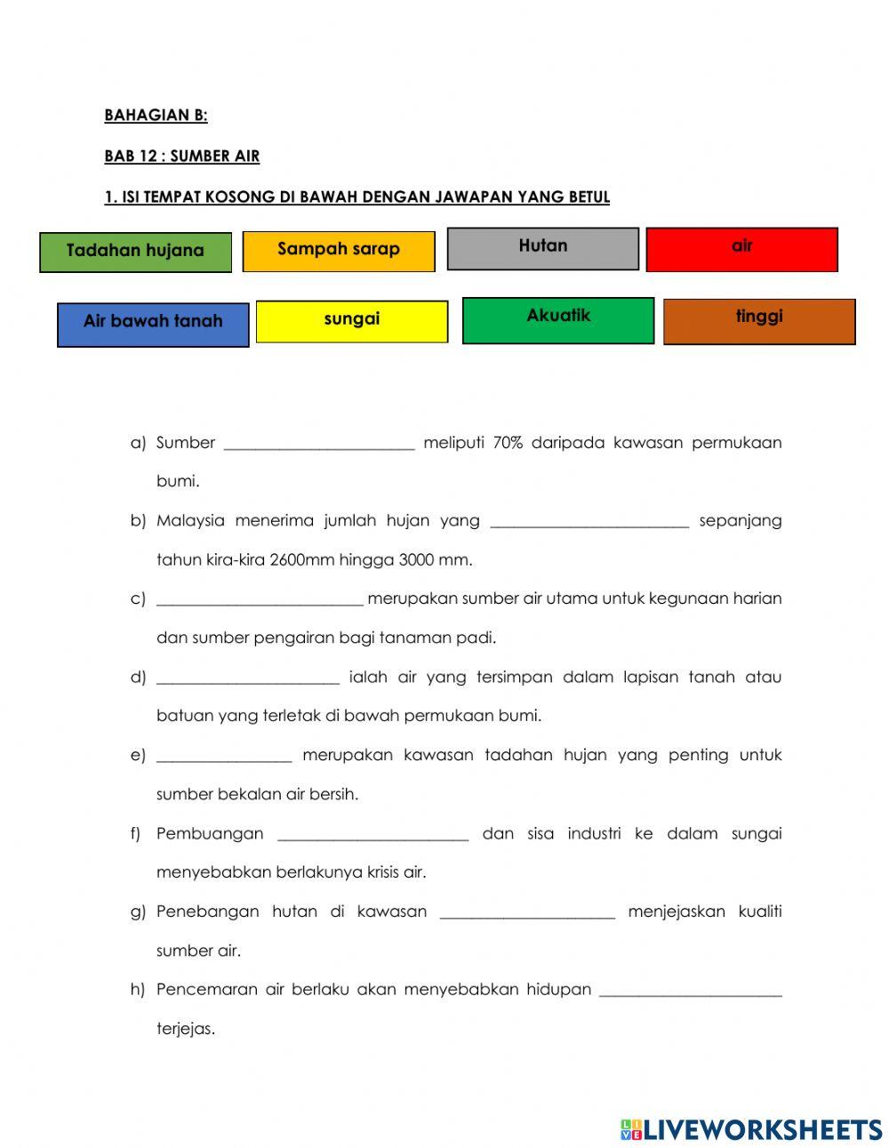 Geografi tingkatan 1