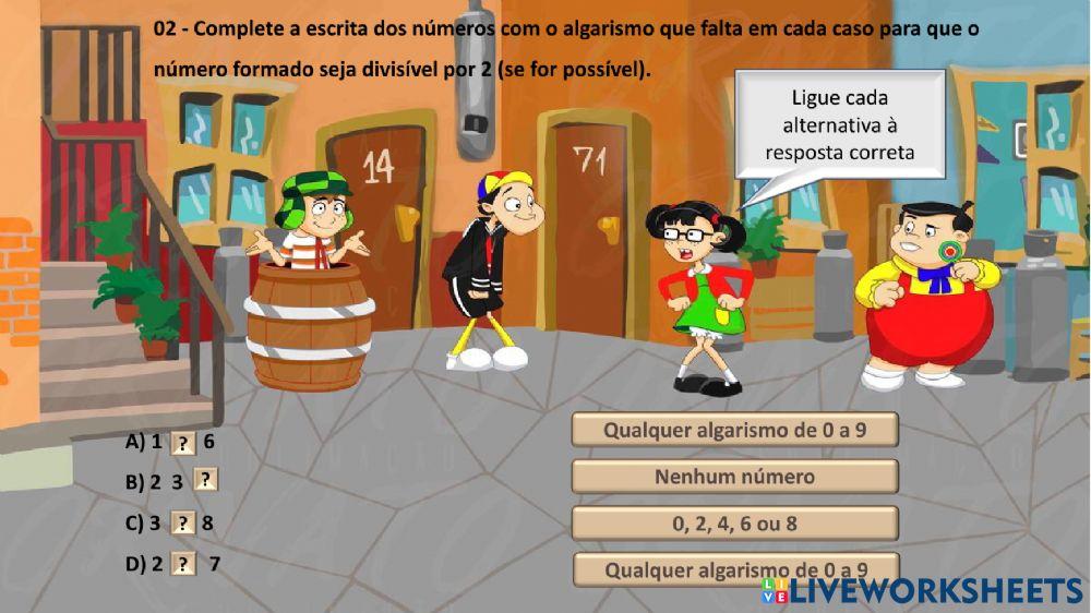 Múltiplos e divisores