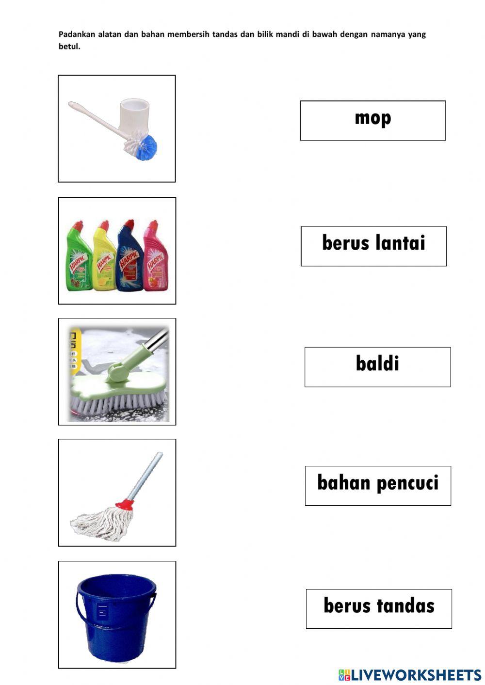 Penggunaan Tandas dan Bilik Mandi