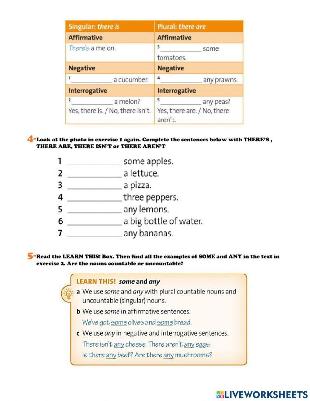 There is - there are