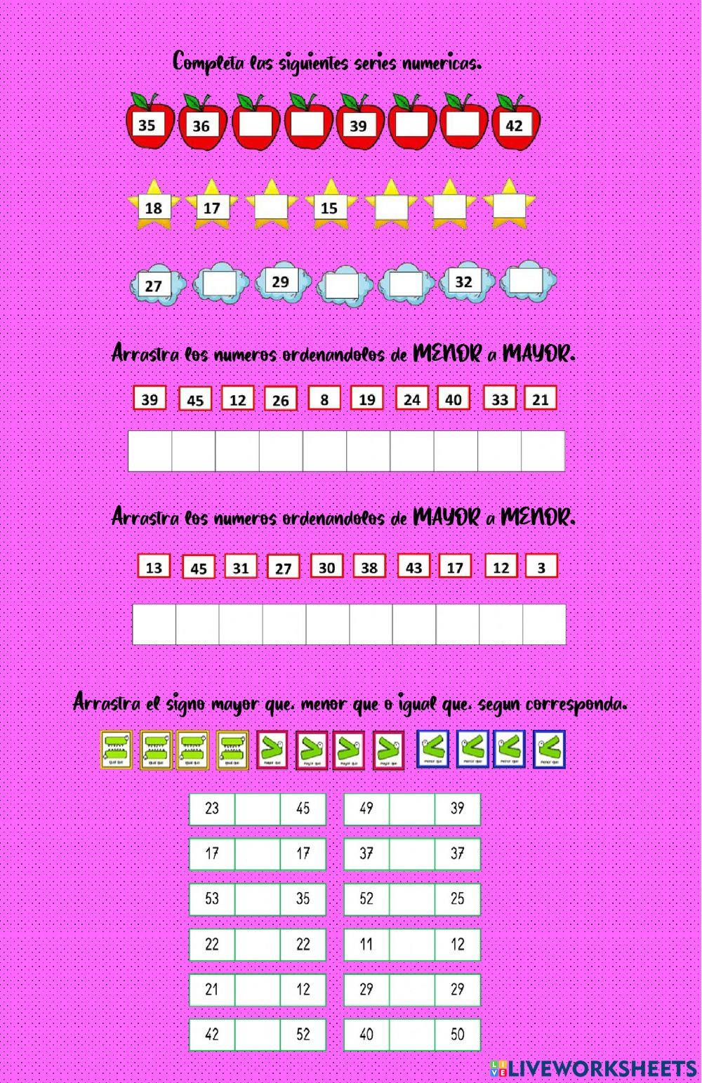 Secuencia 1 activity live worksheets