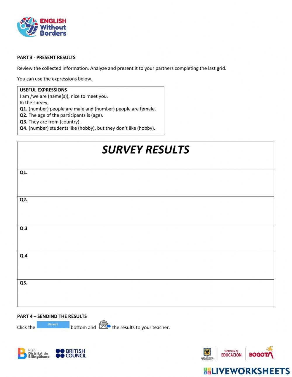 Final project 1- survey ewb fundamentals 1