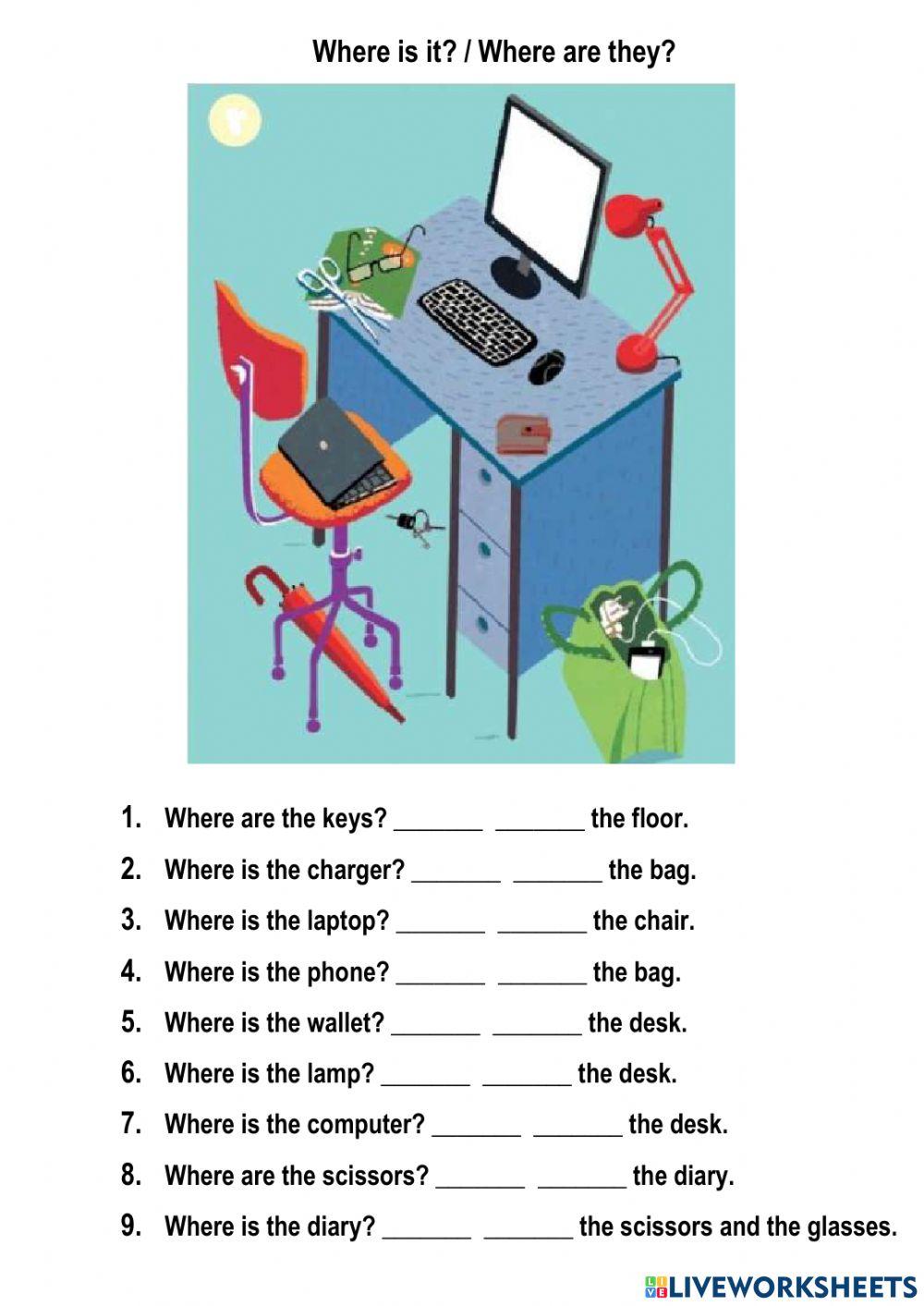 Where is it? - Where are they?