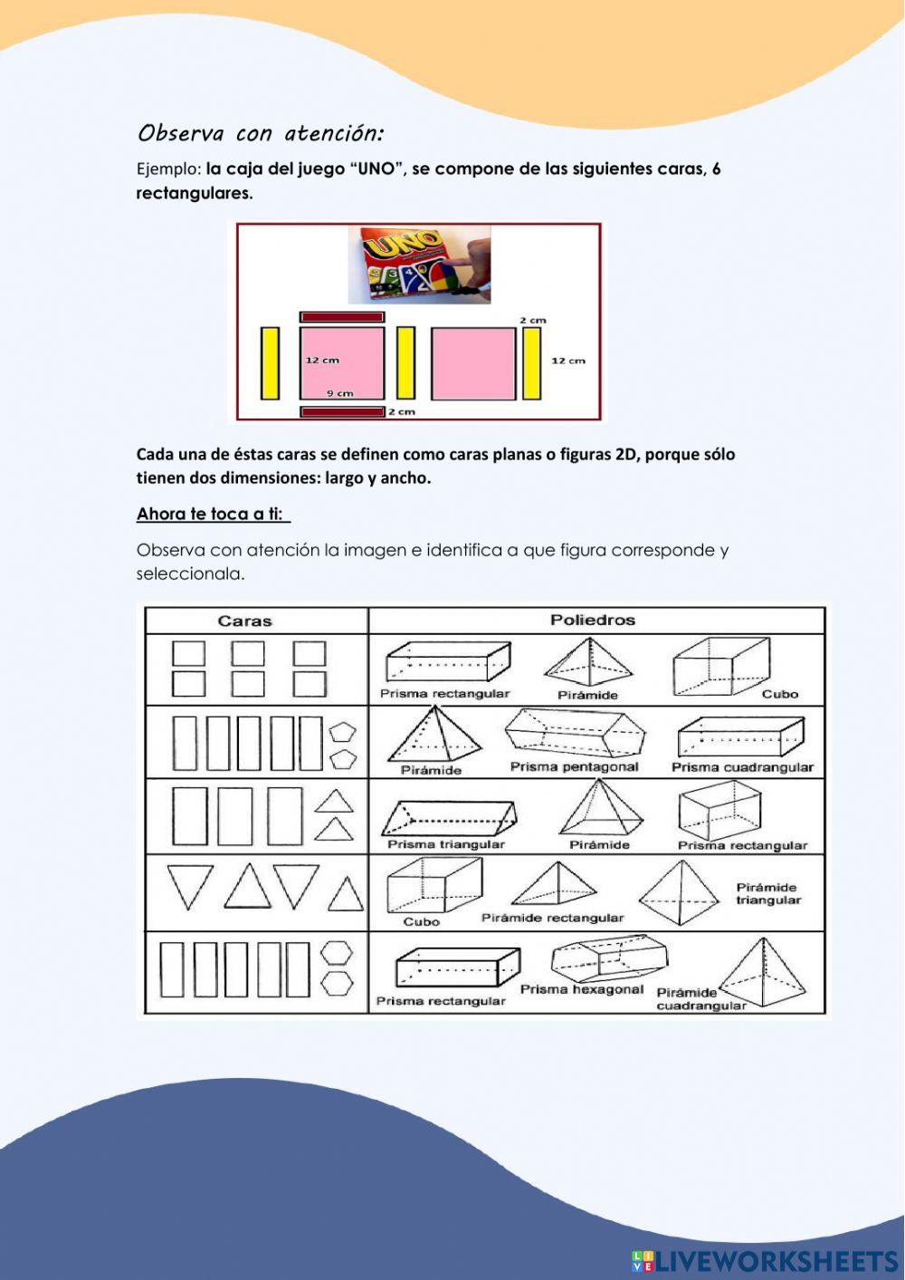Redes de cuerpos geometricos