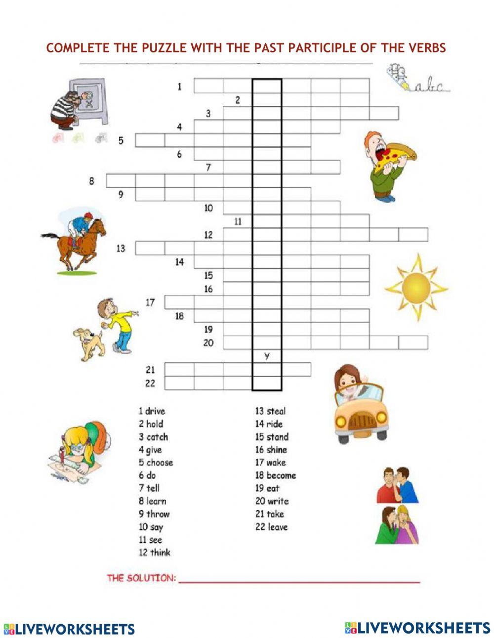 Past Participle Verbs