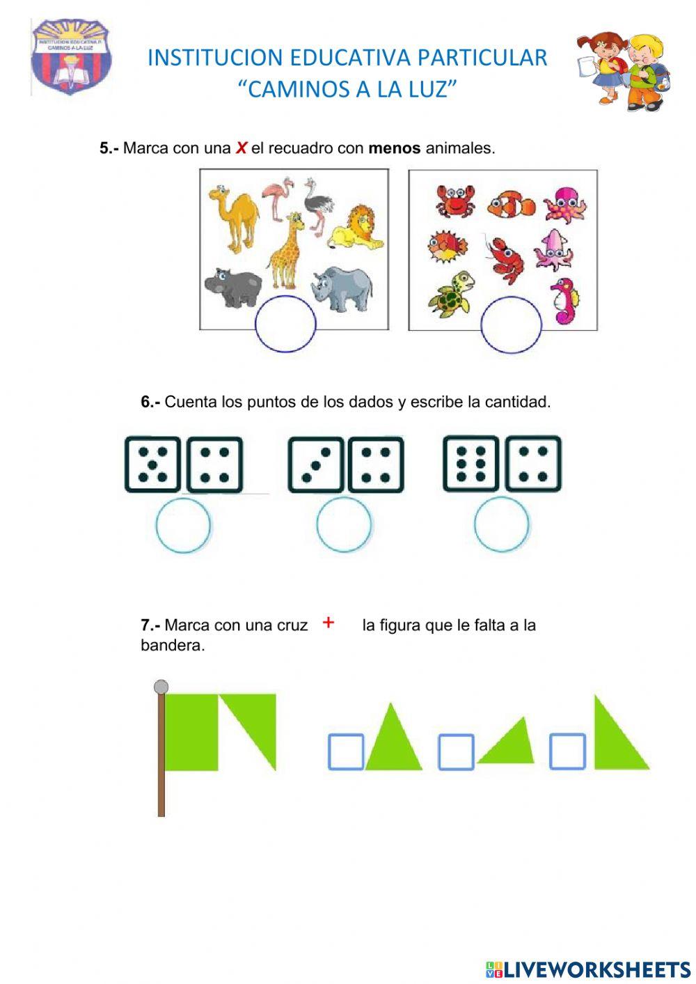Evaluacion de diagnostico matematica