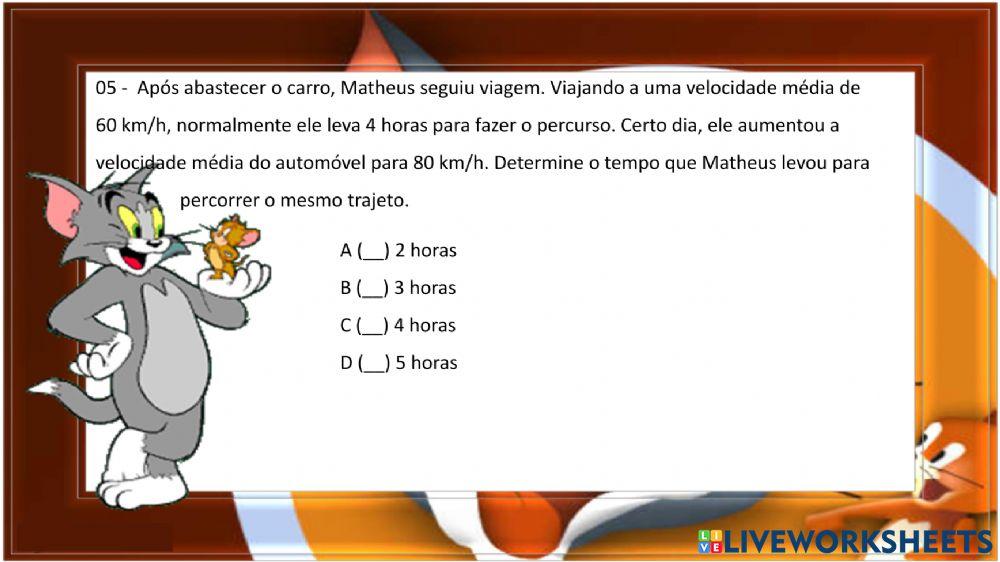 Grandezas direta e inversa