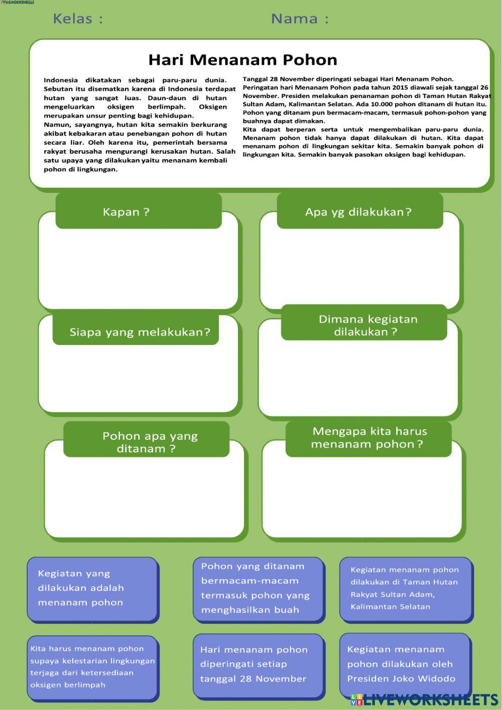 Soal Latihan B. Indonesia