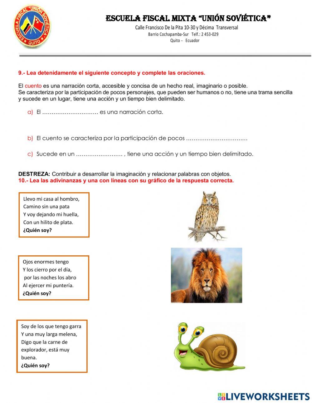 Evaluacion diagnostica