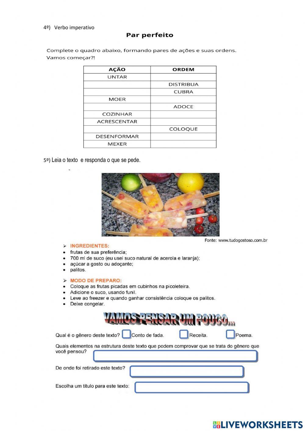 Revisão  de português