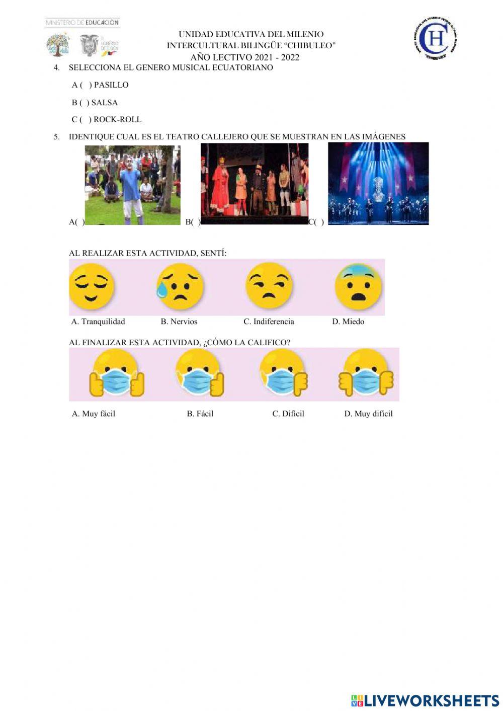 Manifestaciones Artisticas