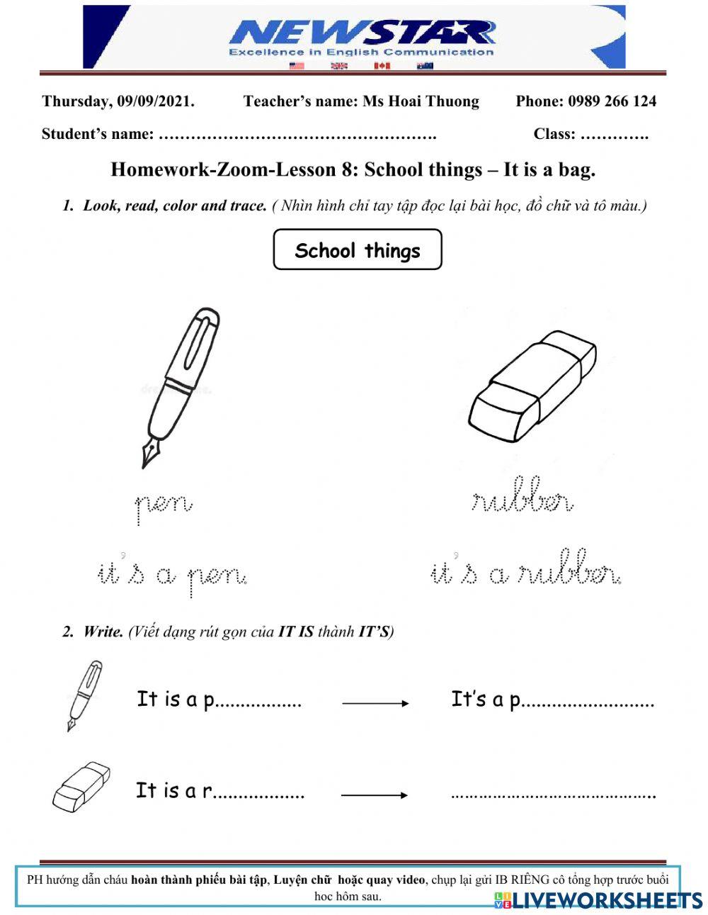 Lesson 8-zoom: It's a rubber.