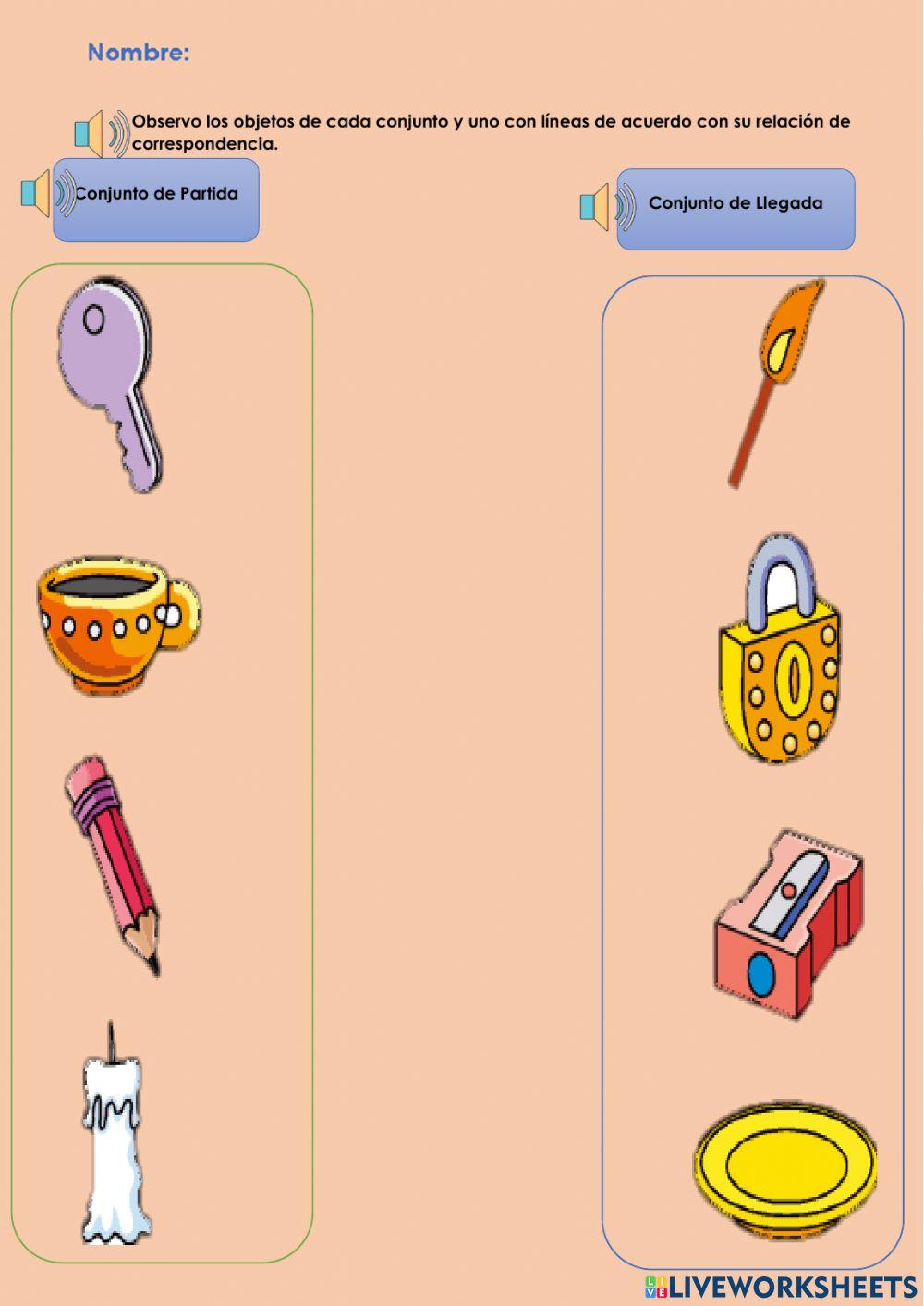 Relación de correspondencia