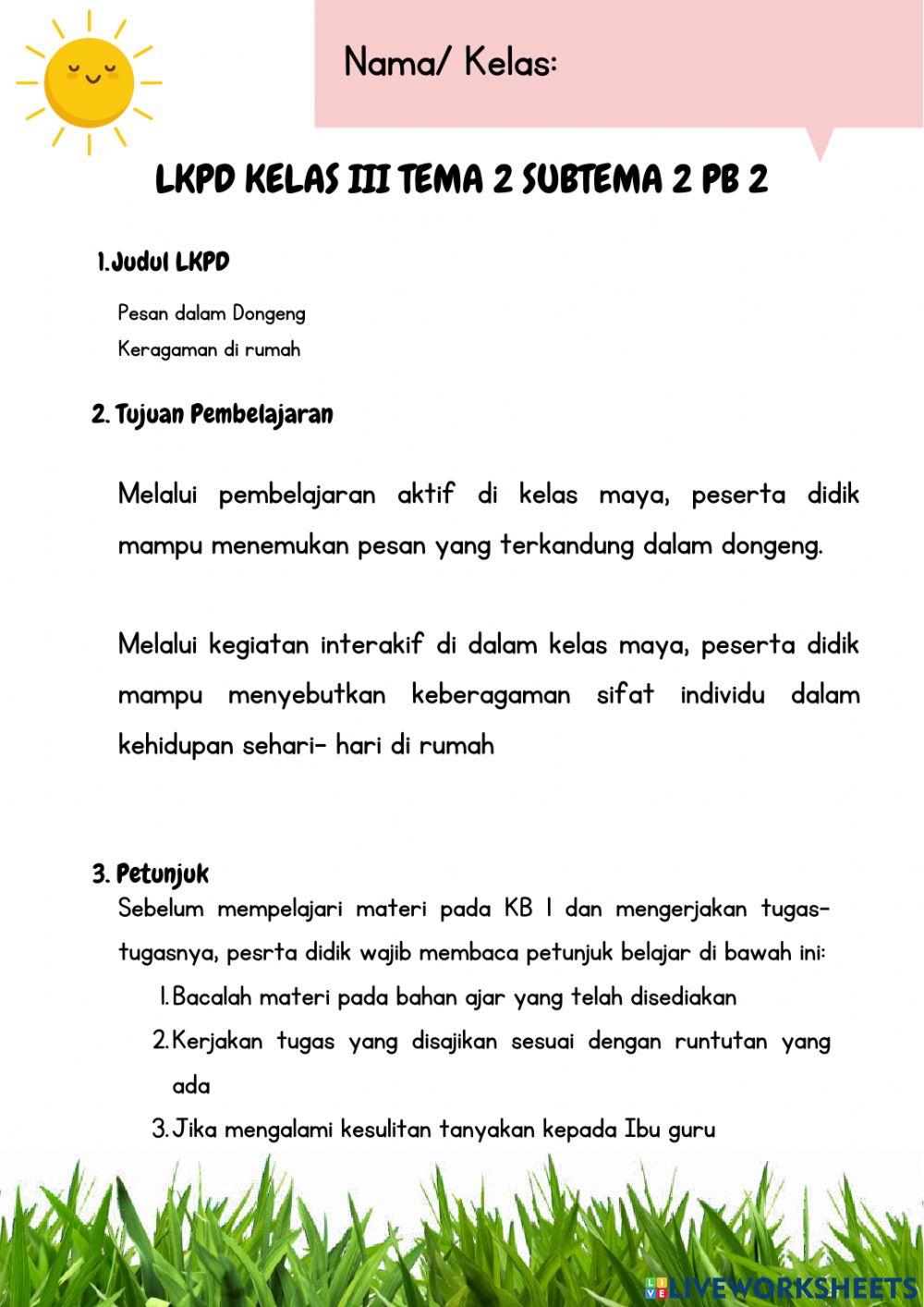 Materi klS 3
