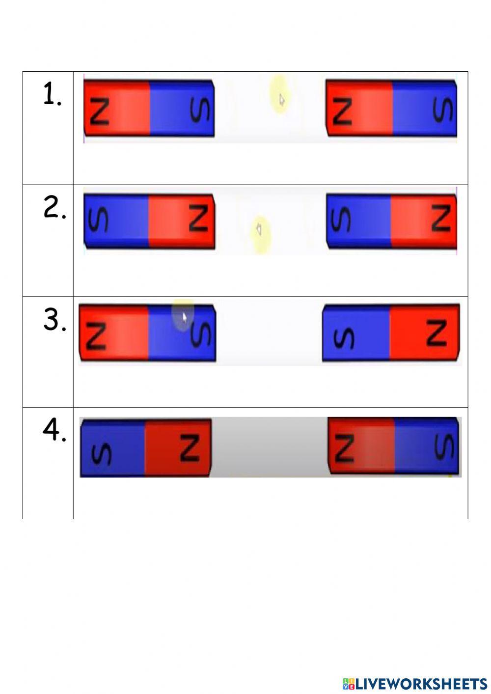 一年级科学磁铁的相吸和相斥