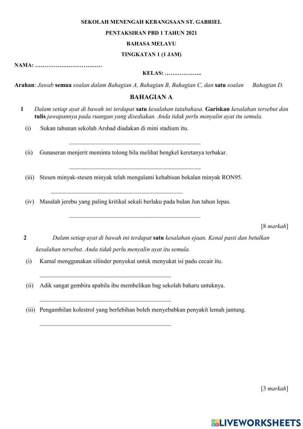 Latihan sistem bahasa t1.