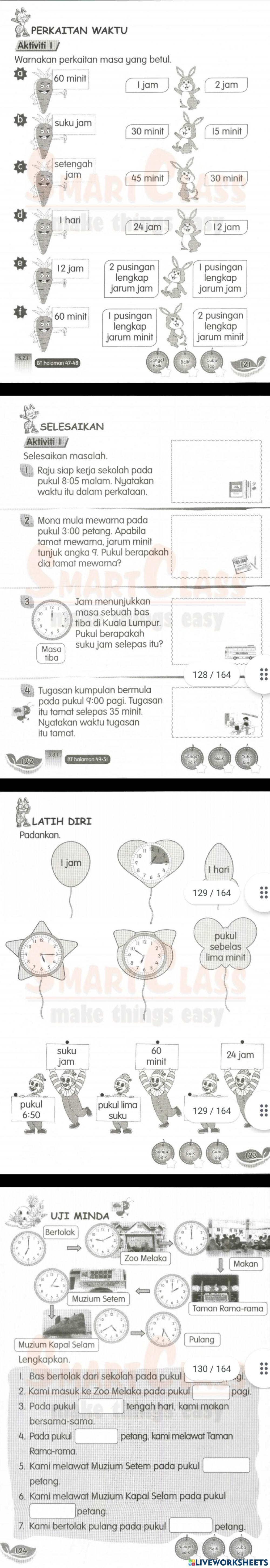 Perkaitan waktu tahun 2