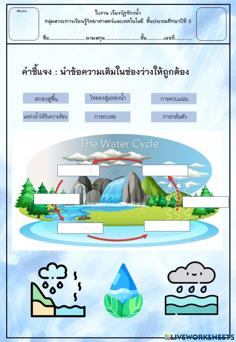 วัฏจักรน้ำ