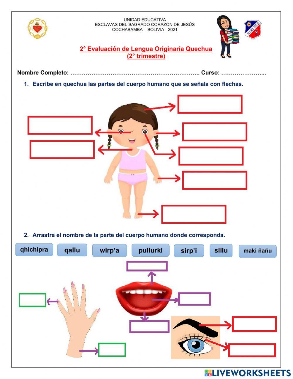 Evaluación de quechua