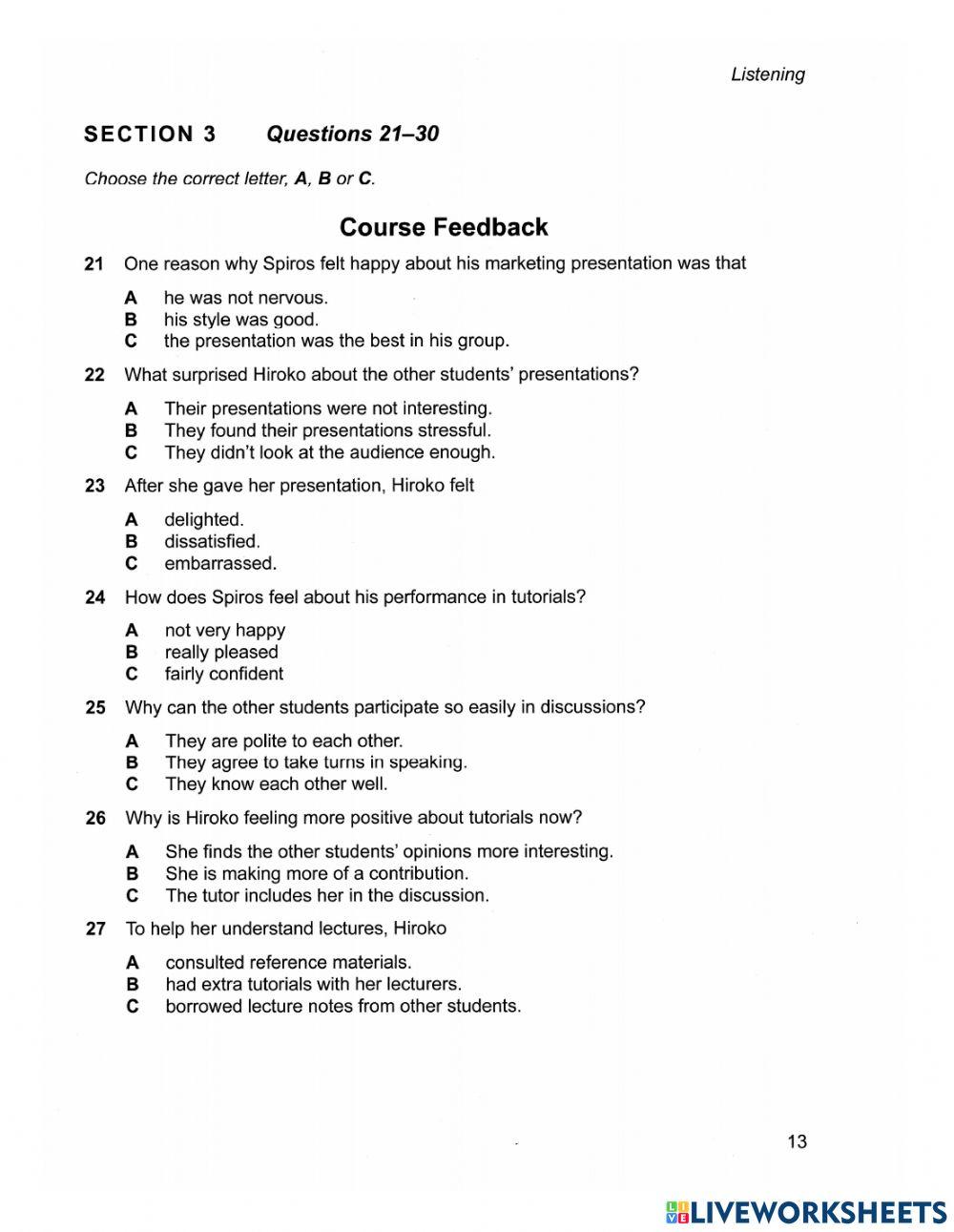 C9 t1 p3 - course review