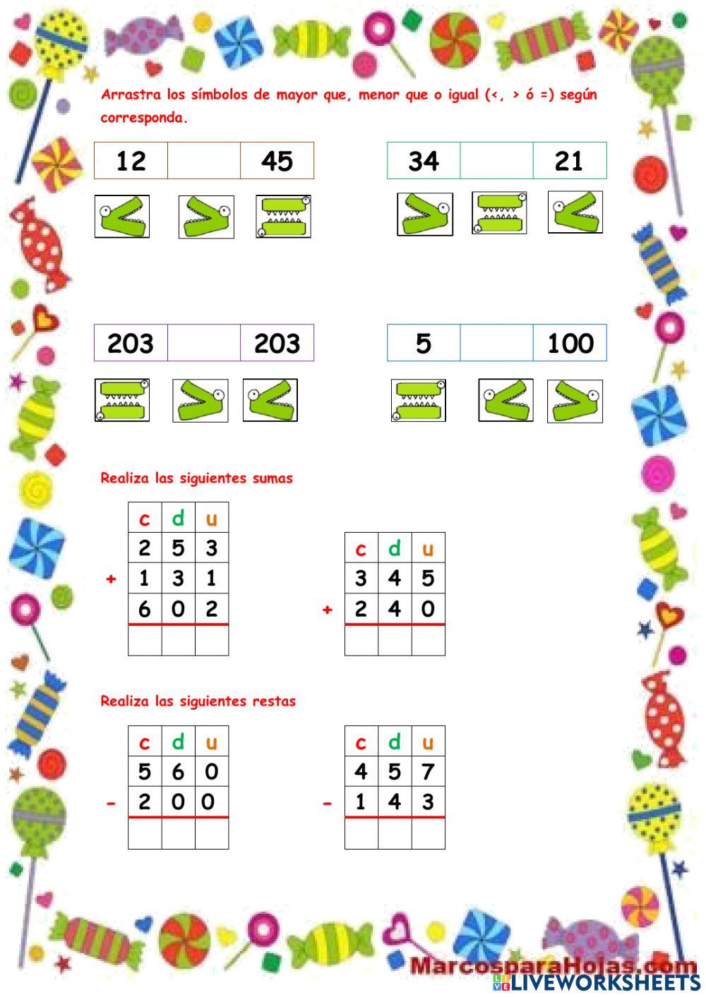 Diagnostico matemáticas