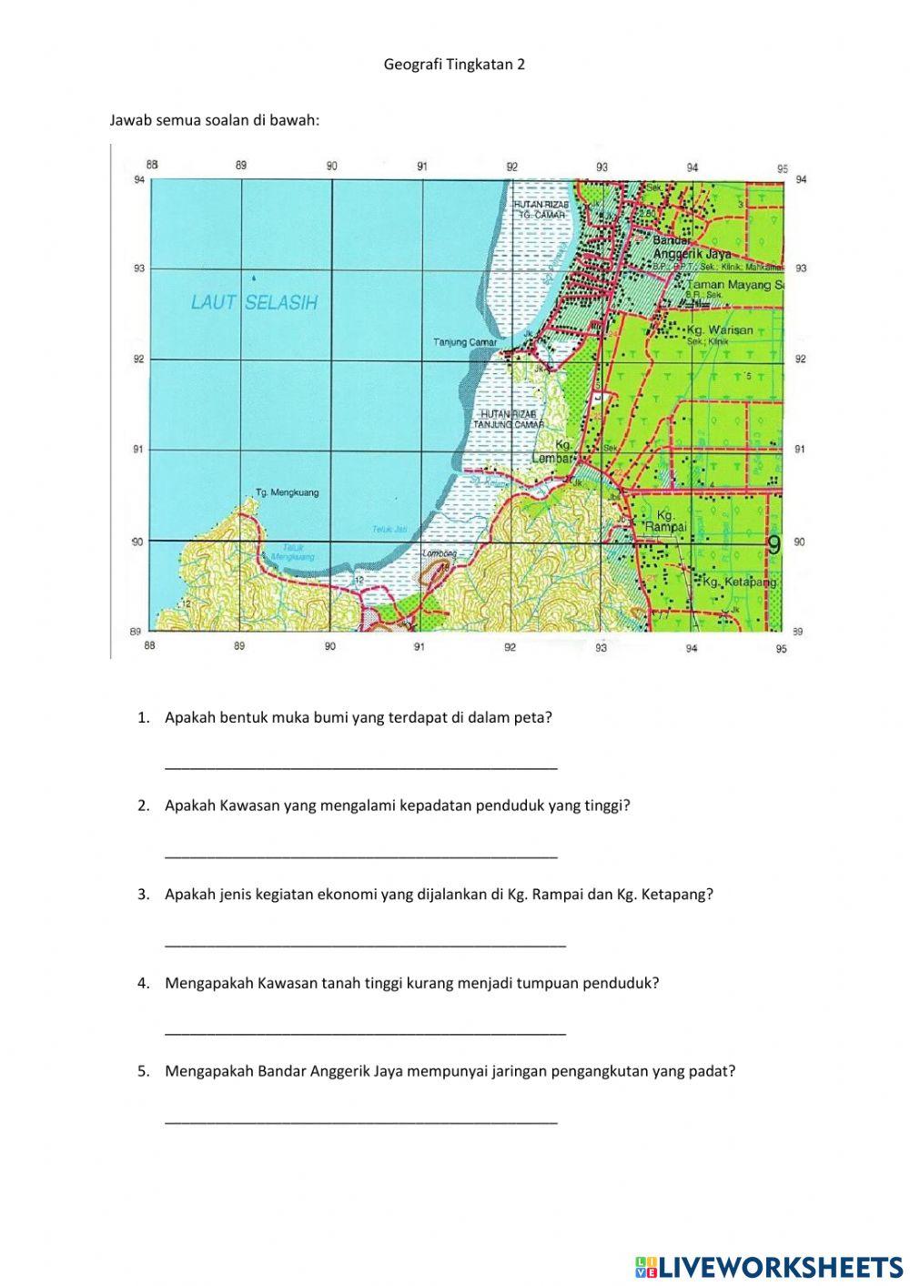 Geo T2: Peta Topografi