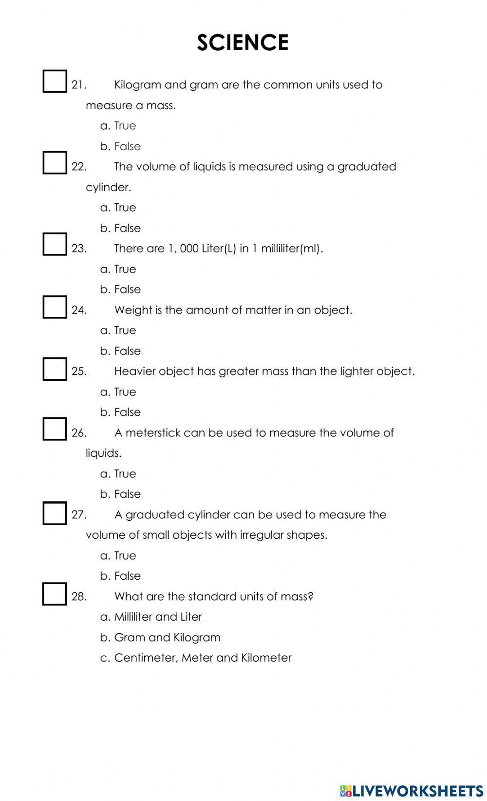 Science 1.2 Science 1.2