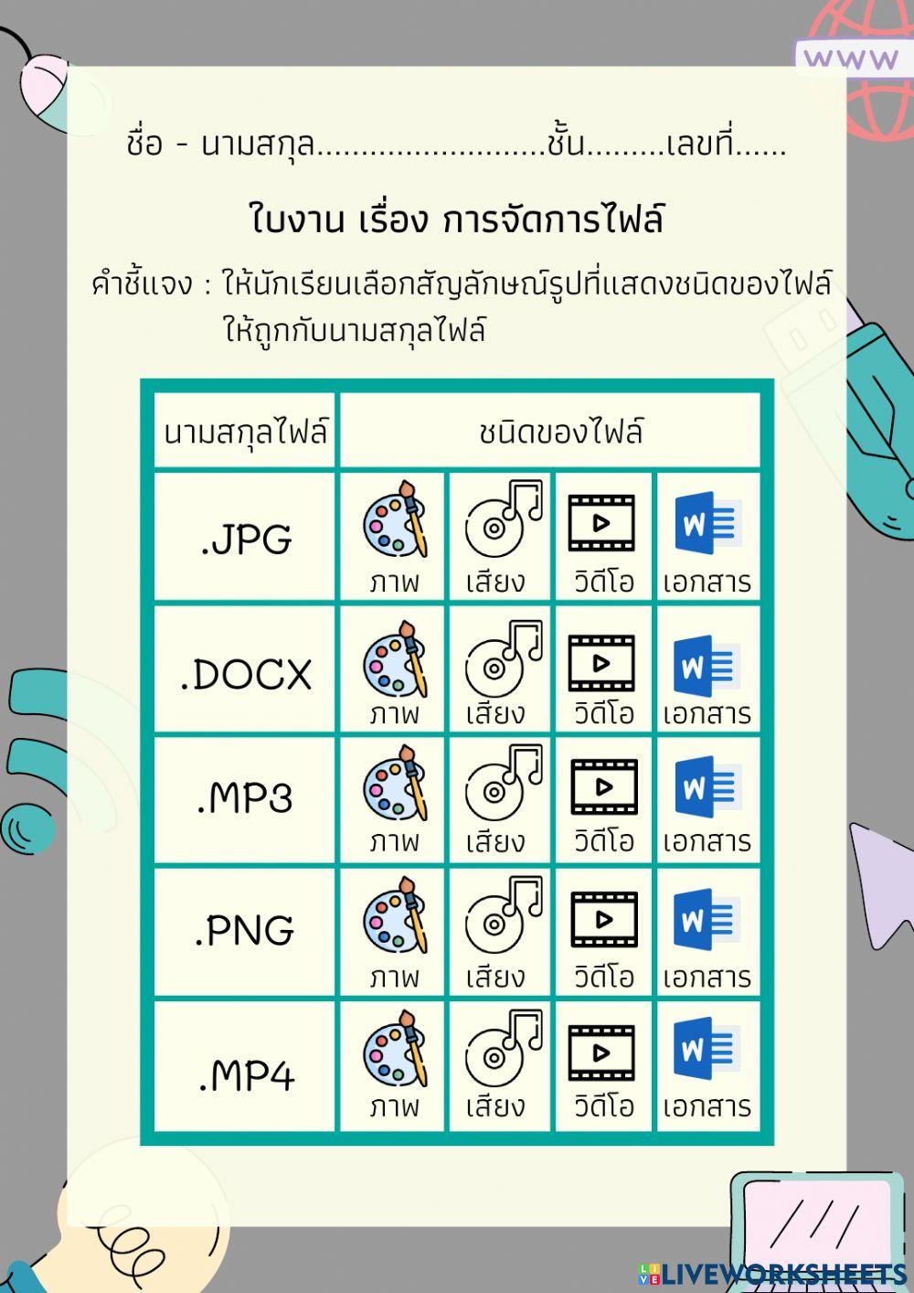 ใบงานของ นางสาว ปิยาพัชร เทียนน้อย 624150004