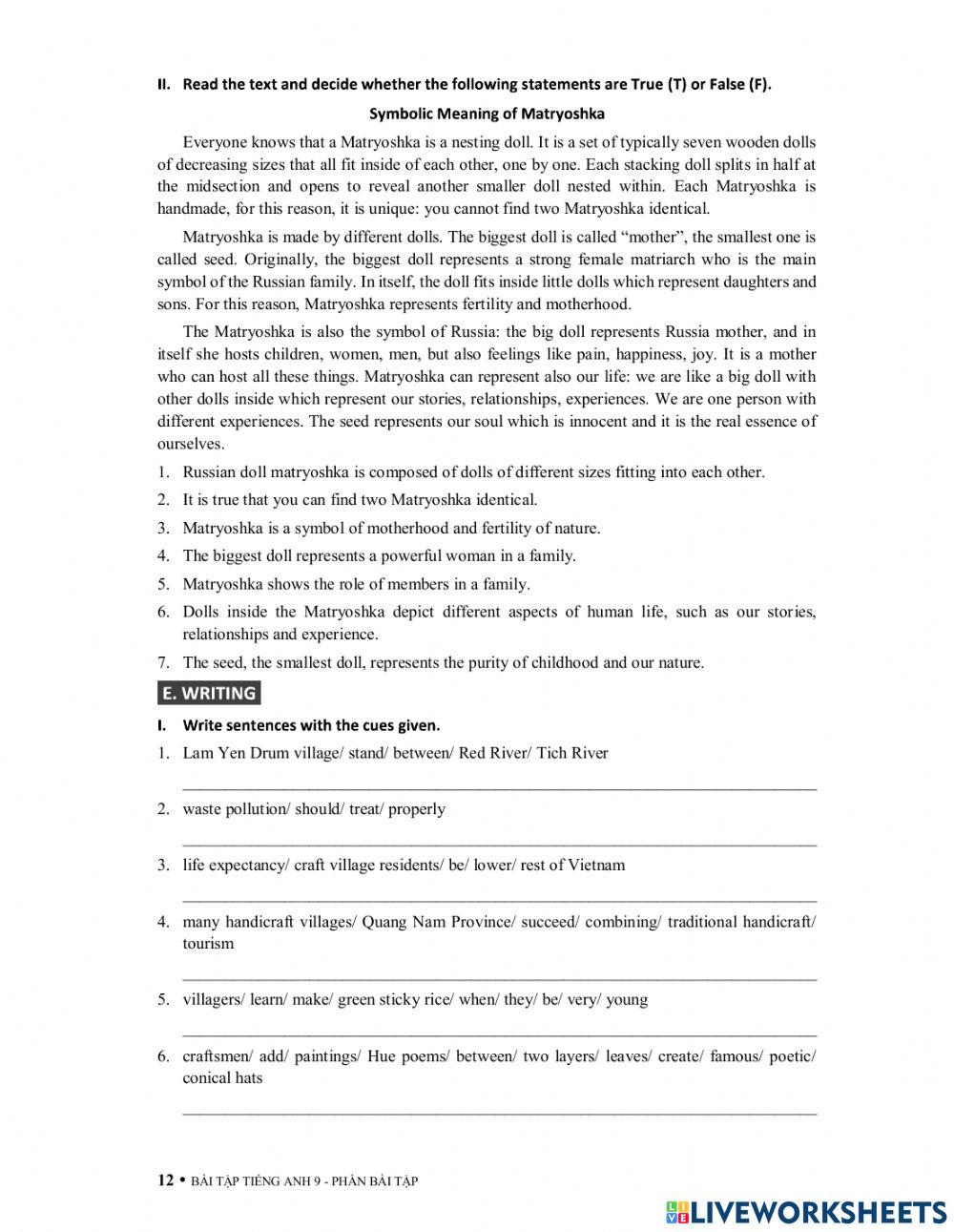 LOCAL ENVIRONMENT (3)