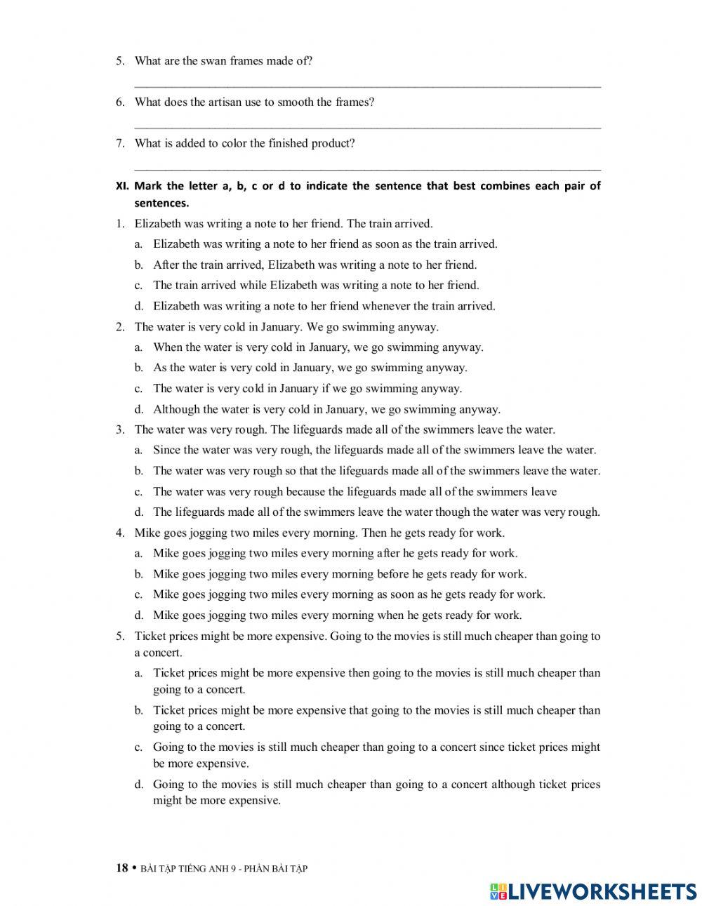 Local environment (test)