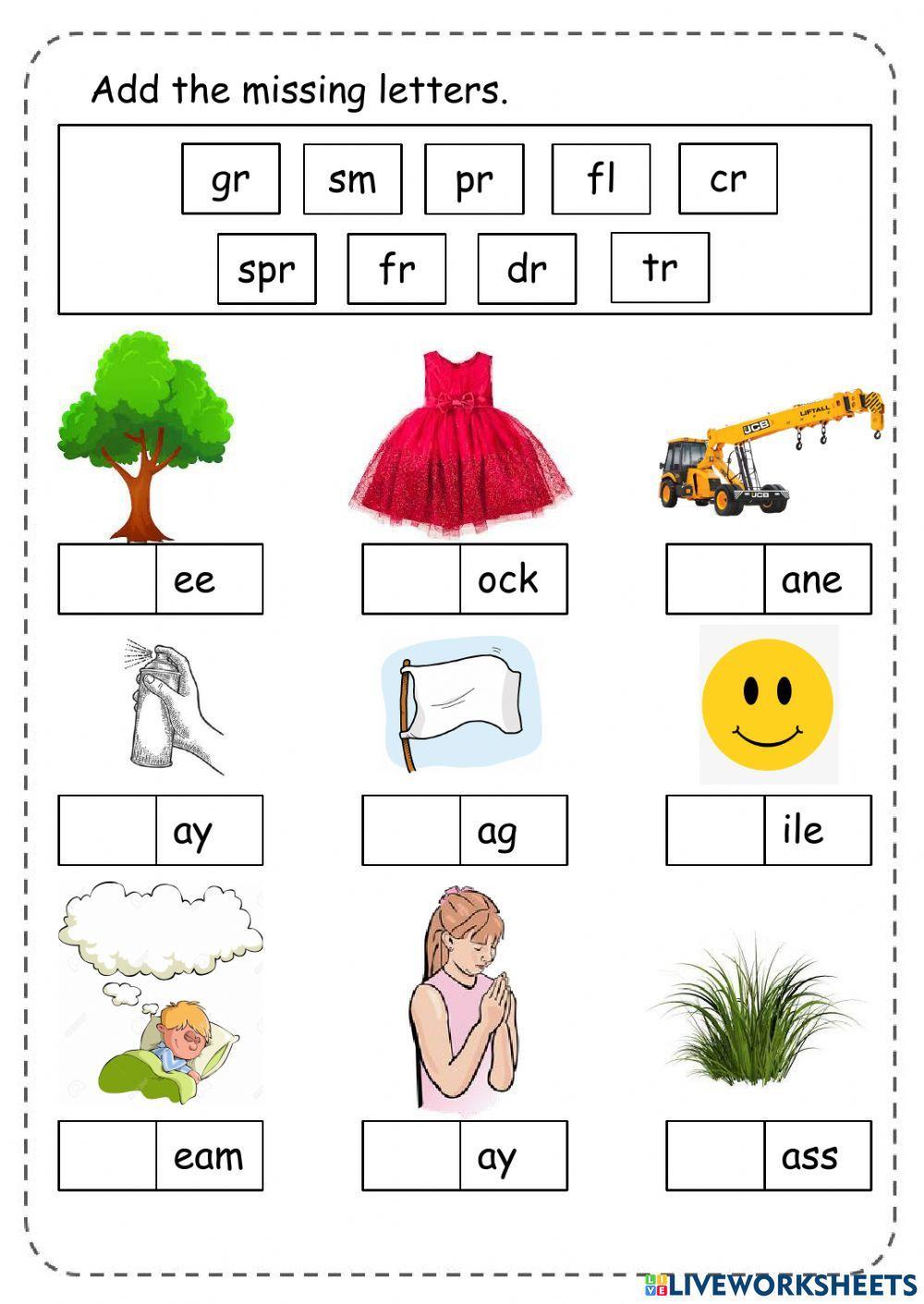 CVC words and blends