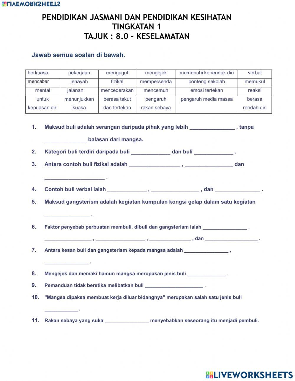 Pendidikan Kesihatan