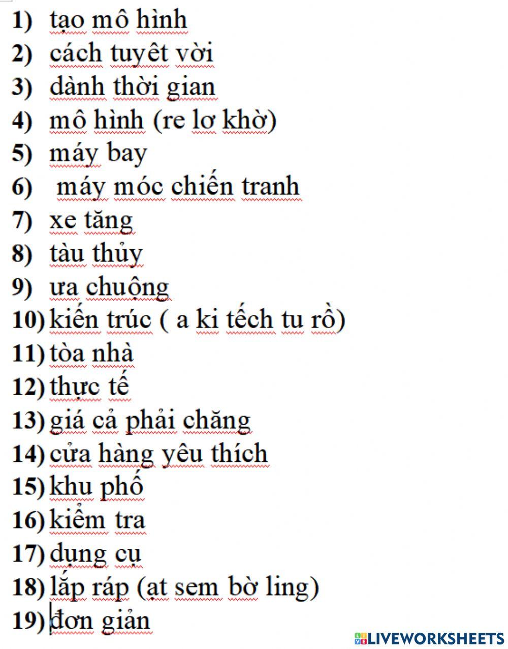 My hobbies- Part D READING