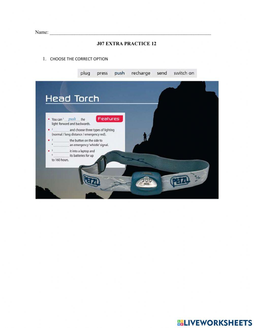 J07 Extra Practice 12