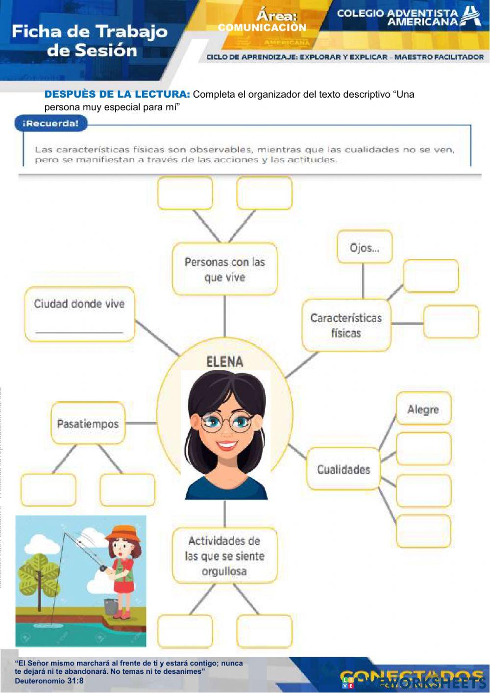 Leemos texto descriptivo